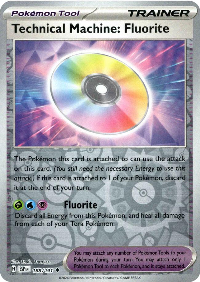 Technical Machine: Fluorite [Reverse Holo]